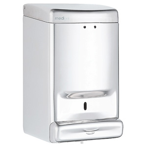 Stainless steel soap dispenser